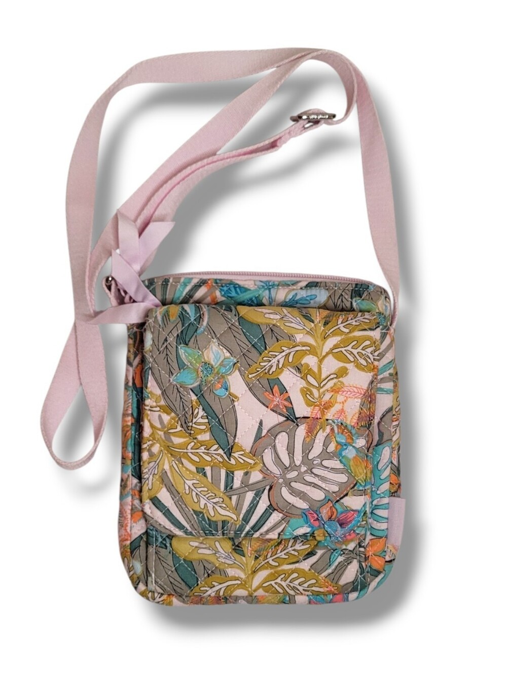 Vera Bradley Mini Hipster Crossbody Bag In Rainforest Canopy RFID